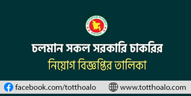 সরকারি চাকরির খবর ২০২৪