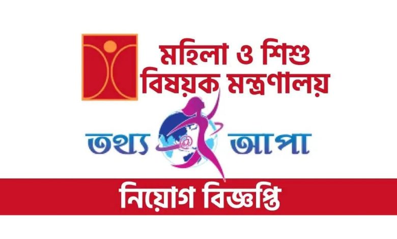 তথ্য আপা প্রকল্প নিয়োগ বিজ্ঞপ্তি ২০২৪