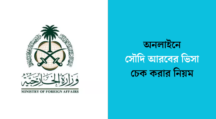 পাসপোর্ট নাম্বার দিয়ে সৌদি আরব ভিসা চেক করার নিয়ম