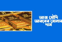 আজ সৌদি আরবের সোনার দাম