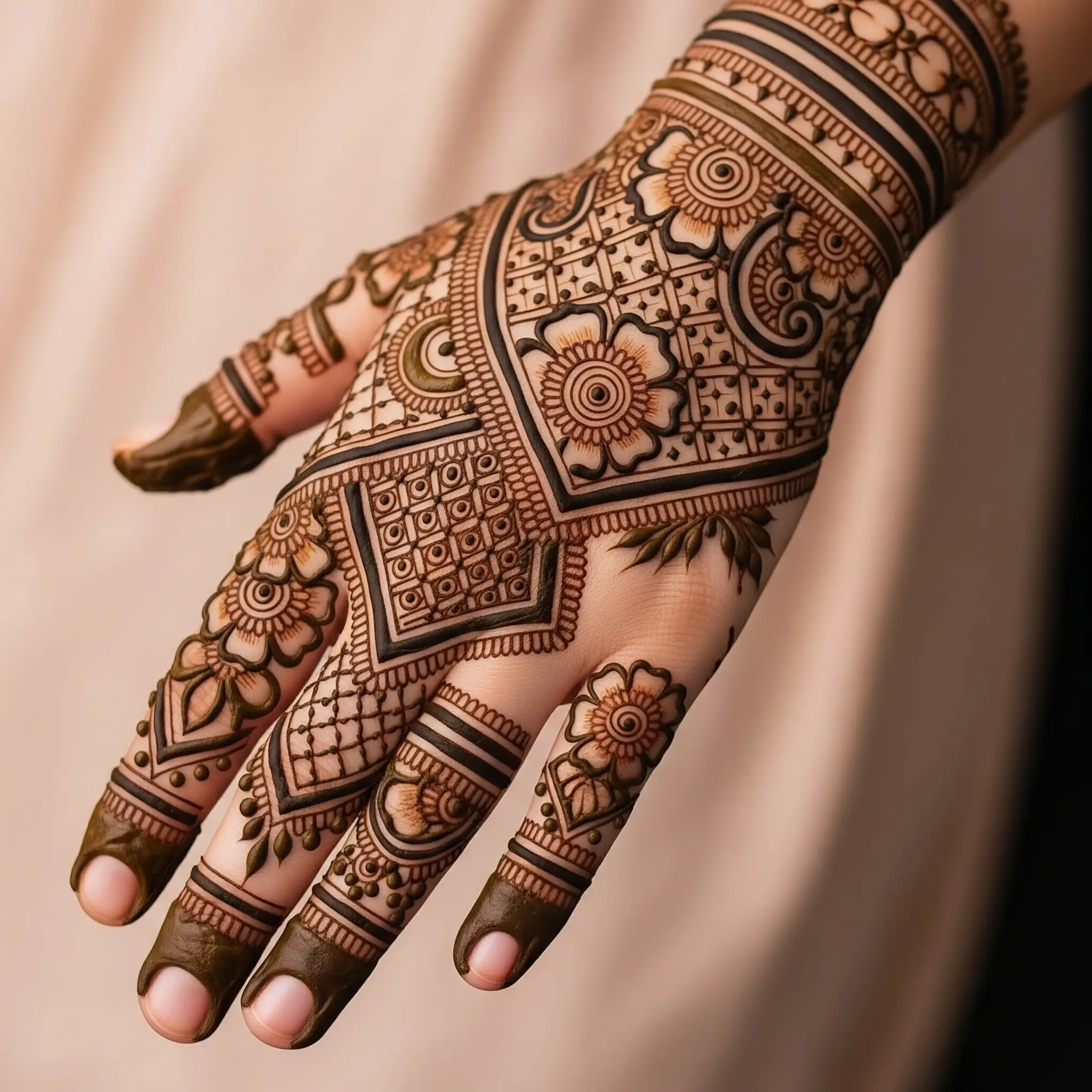 আরবি মেহেদি ডিজাইন পিকচার হ্যান্ডের জন্য
