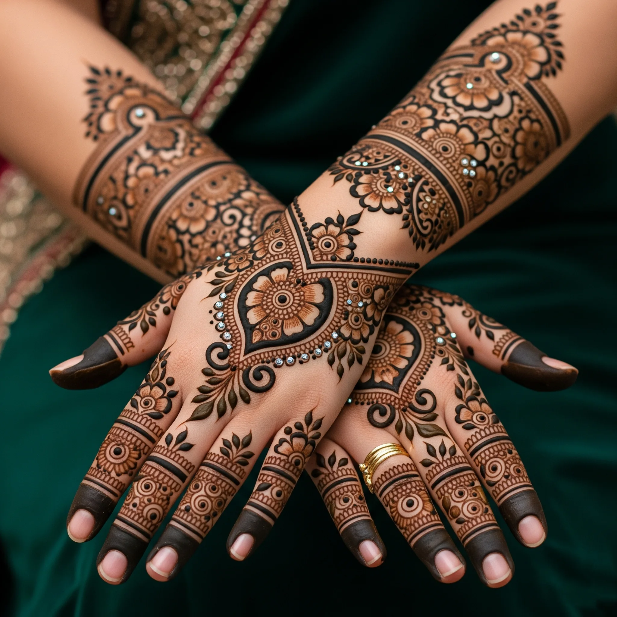 বিয়ের জন্য ব্রাইডাল মেহেদি ডিজাইন ছবি ২০২৫
