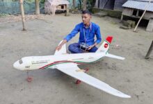 চার দিনে বিমান তৈরি